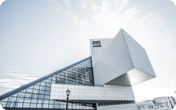 Glass Building B & W